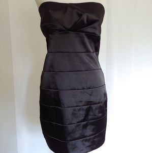 Forever 21 Black Strapless Mini Dress